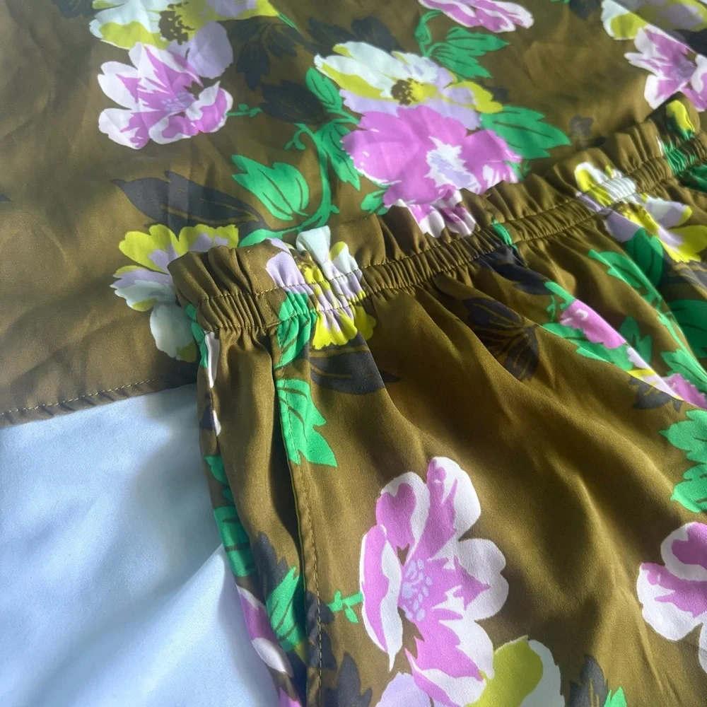 💚 Aerie | Floral Print Women's Sleepwear Set - Picture 8 of 8